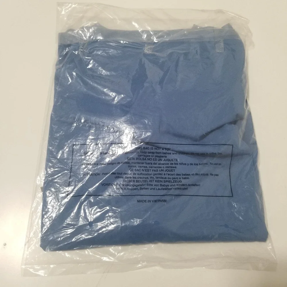 Eddie Bauer Men's Long-Sleeve Solarfoil UPF 2.0 Crew in Deep‎ Sky - Size Large - Picture 4 of 5